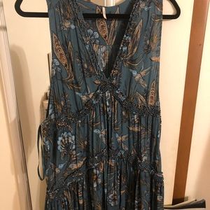 Free People NWOT Floral Tunic